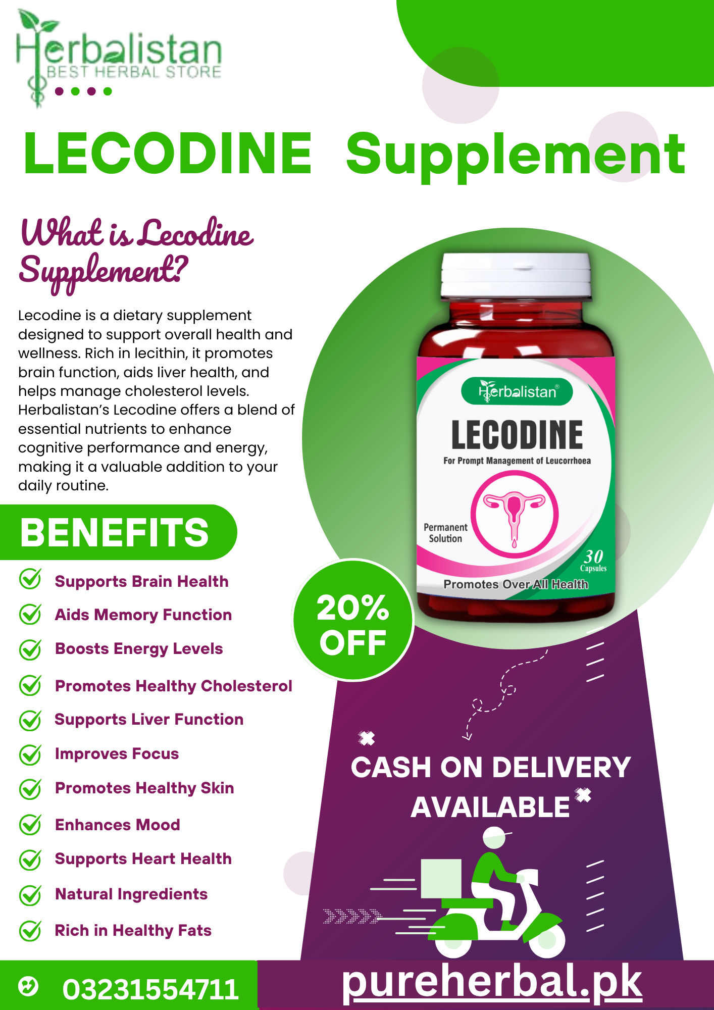 Lecodine Supplement – Safed Pani Se Nijat Ka Asaan Tareeqa 2 Lecodine Supplement – Safed Pani Se Nijat Ka Asaan Tareeqa