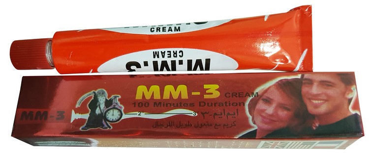 mm3 cream to increase timing